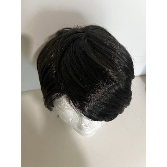 Women’s Short Straight Black Wig Soft Classic Cap Full Synthetic Natural Look - Picture 14 of 15